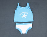 Journey Girl Pajama Set | Cami Tank Top & Briefs for 18" Doll