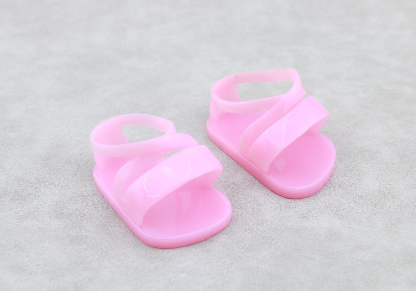 American Girl Bitty Baby Pink Sandals | Fruity Fun Outfit 15" Doll Shoes