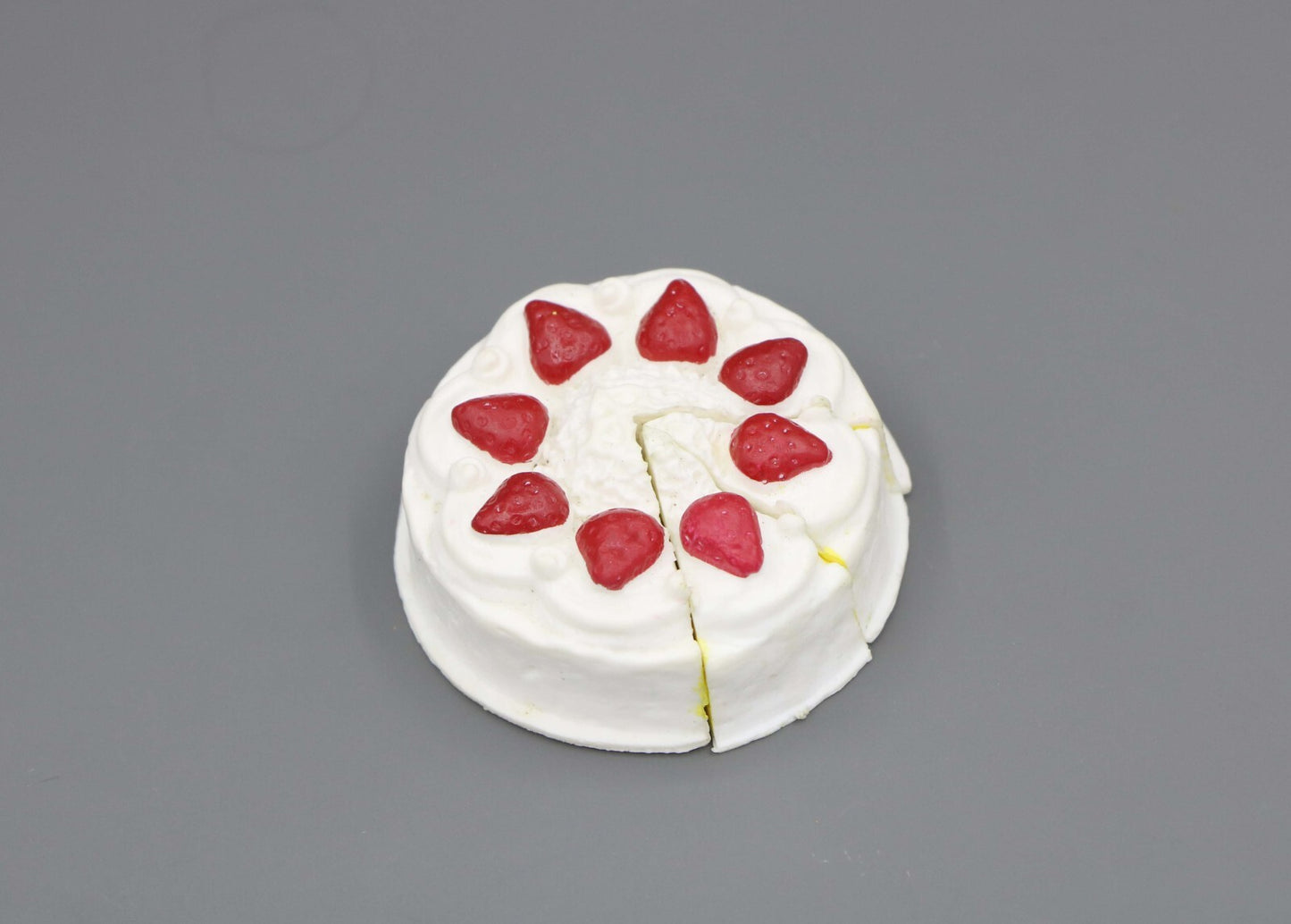 Strawberry Cake & Slice Dessert Set for 18" Doll - Fits American Girl Dolls