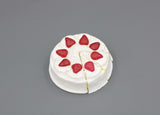 Strawberry Cake & Slice Dessert Set for 18" Doll - Fits American Girl Dolls