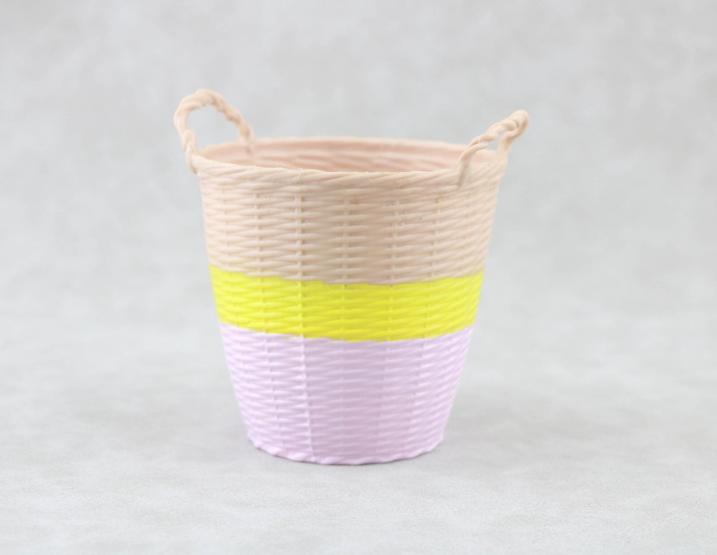 Pastel Woven Carry Basket | Fits 18" Doll