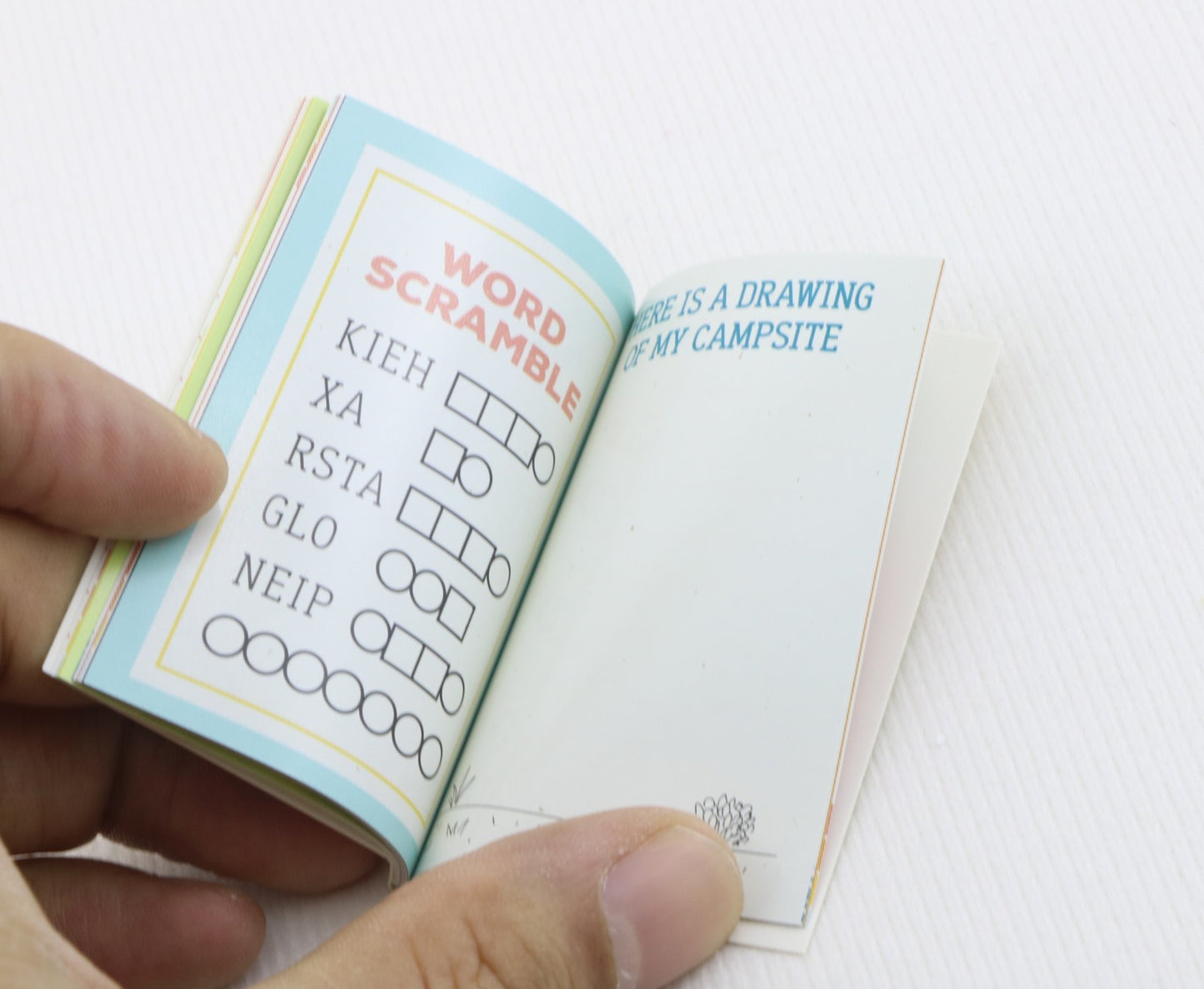 American Girl Printed Camping Journal | 18" Doll Get Outside Camper