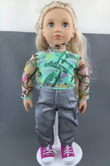 American Girl Kavi Sharma Meet Outfit | 18" Doll Shirt, Pants & Shoes Set