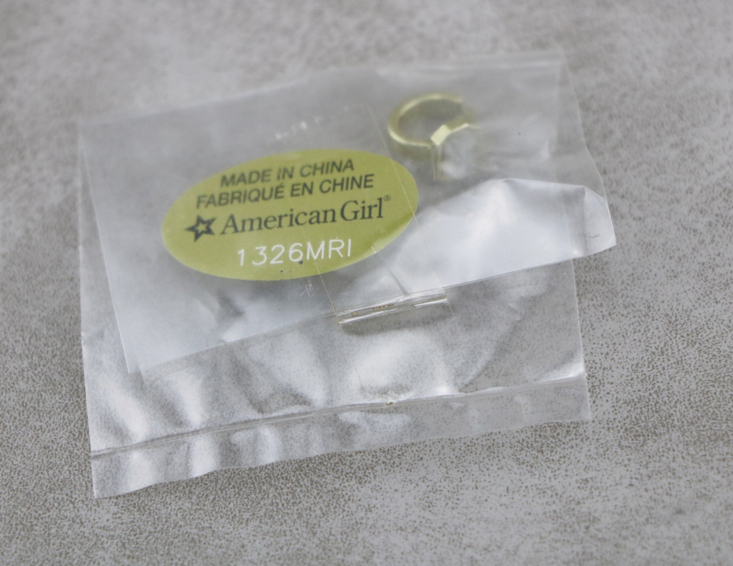 American Girl Golden Sparkle Outfit Gold Ring | 18" Doll Jewelry