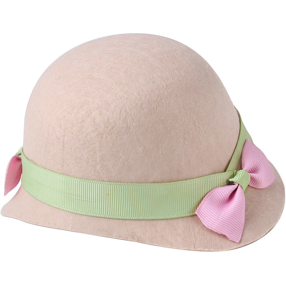 Vintage-Style Cloche & Straw Hats | 18" Doll Accessory