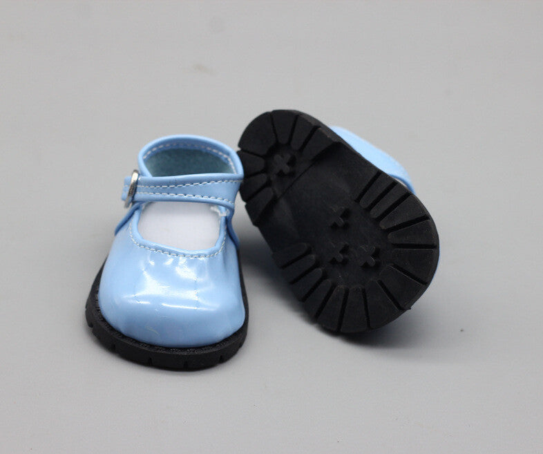 Leather Mary Jane Flats for 18"  Doll Shoes
