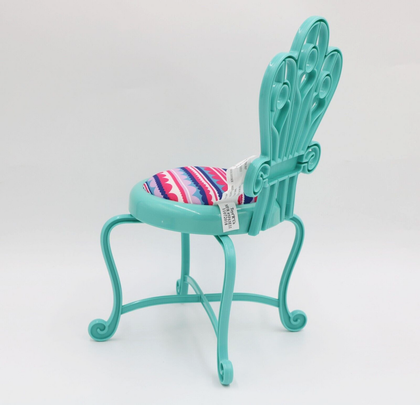 Journey Girls Turquoise Chair for 18" Doll Afternoon Treat