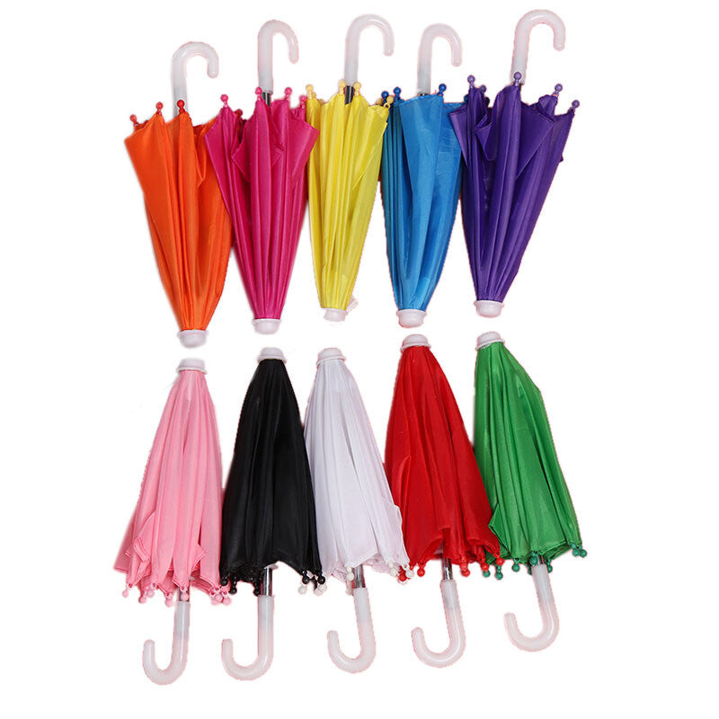 Cute umbrella made for 18'' doll rain day Sunshade