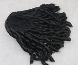 Black Spring Twist Wig for 18" Doll - Curly Hair Accessory Fits American Girl Dolls