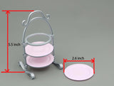18'' Doll 3-Tier Dessert Tea Set