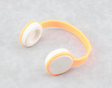 Orange Headphones for 18" Doll