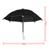 Cute umbrella made for 18'' doll rain day Sunshade