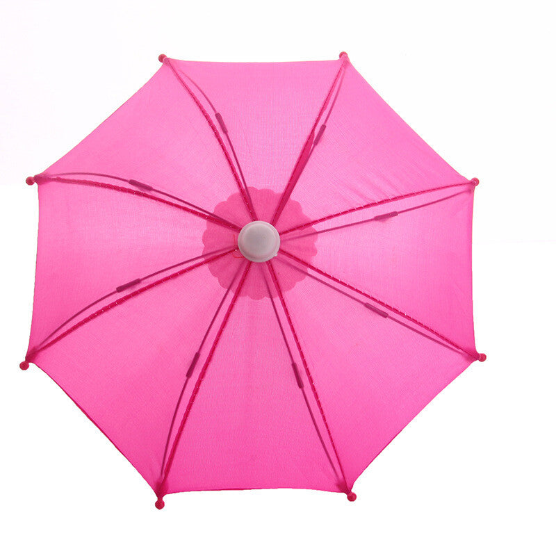 Cute umbrella made for 18'' doll rain day Sunshade