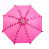 Cute umbrella made for 18'' doll rain day Sunshade