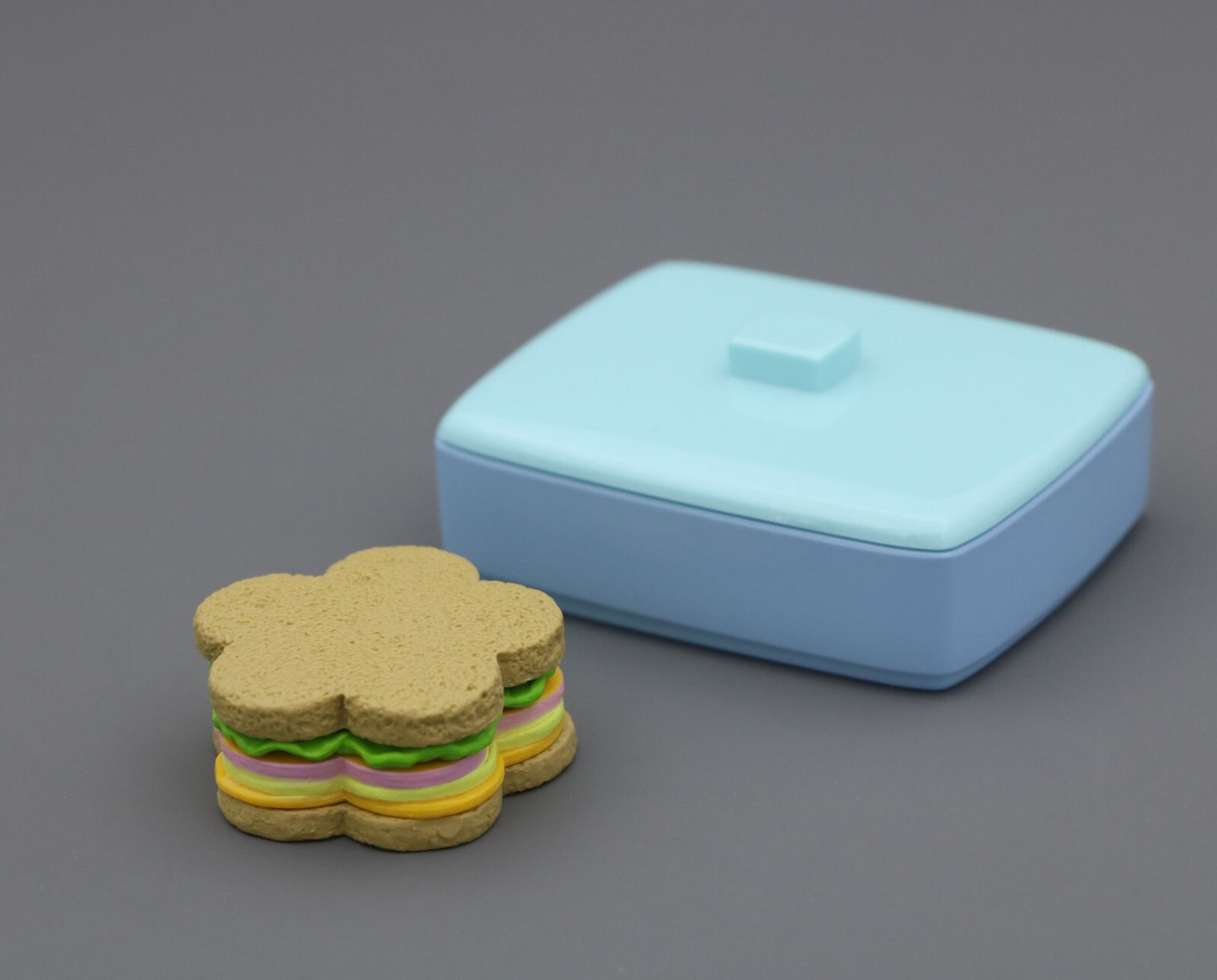 American Girl Lunchbox & Sandwich | 18" Doll 2013 Retired Stackable Lunch Set