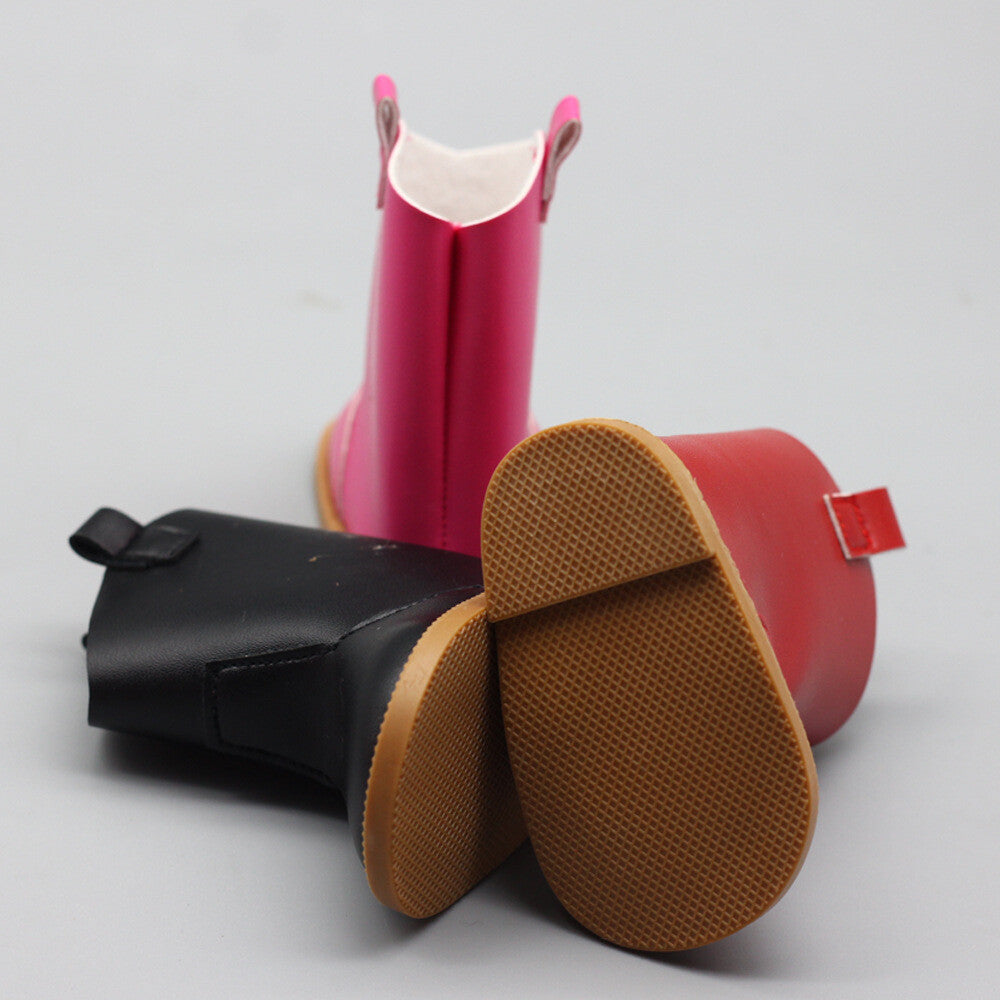 Cowboy Leather Boots for 18" Doll | Western-Style Shoes