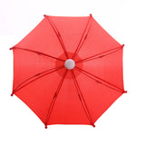 Cute umbrella made for 18'' doll rain day Sunshade