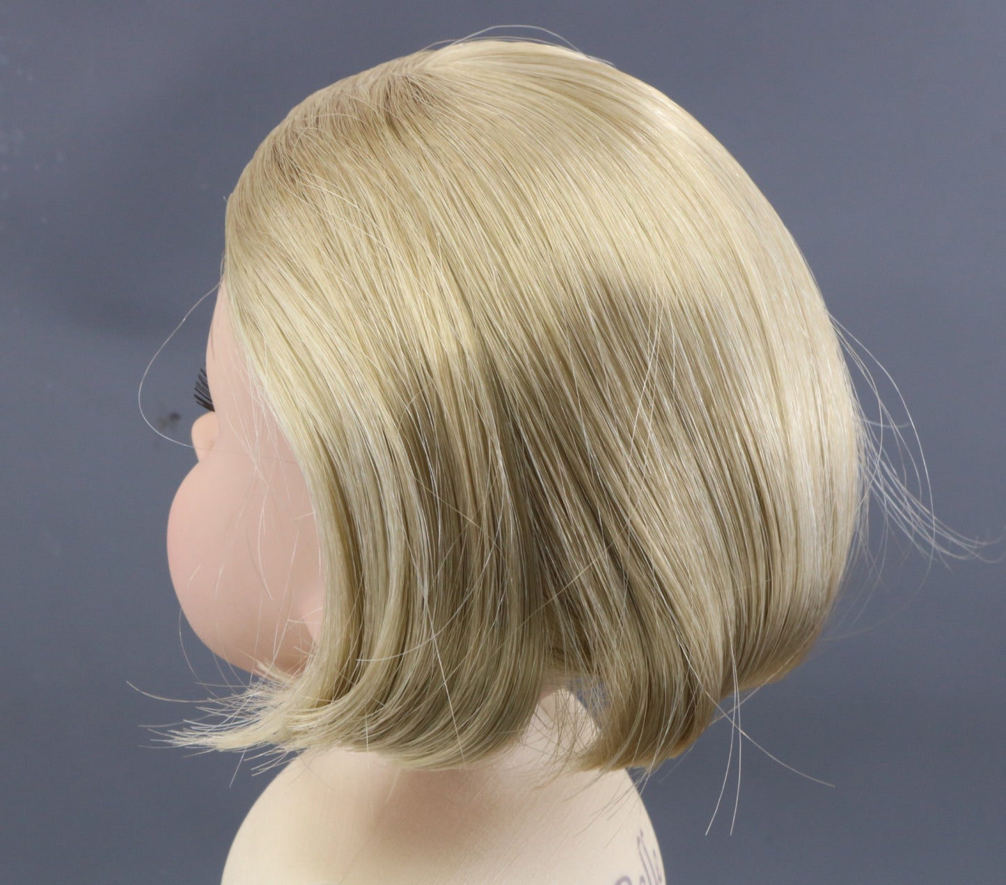 Blonde Bob Wig for 18" Doll - Fits American Girl Dolls Kit Kittredge Hair