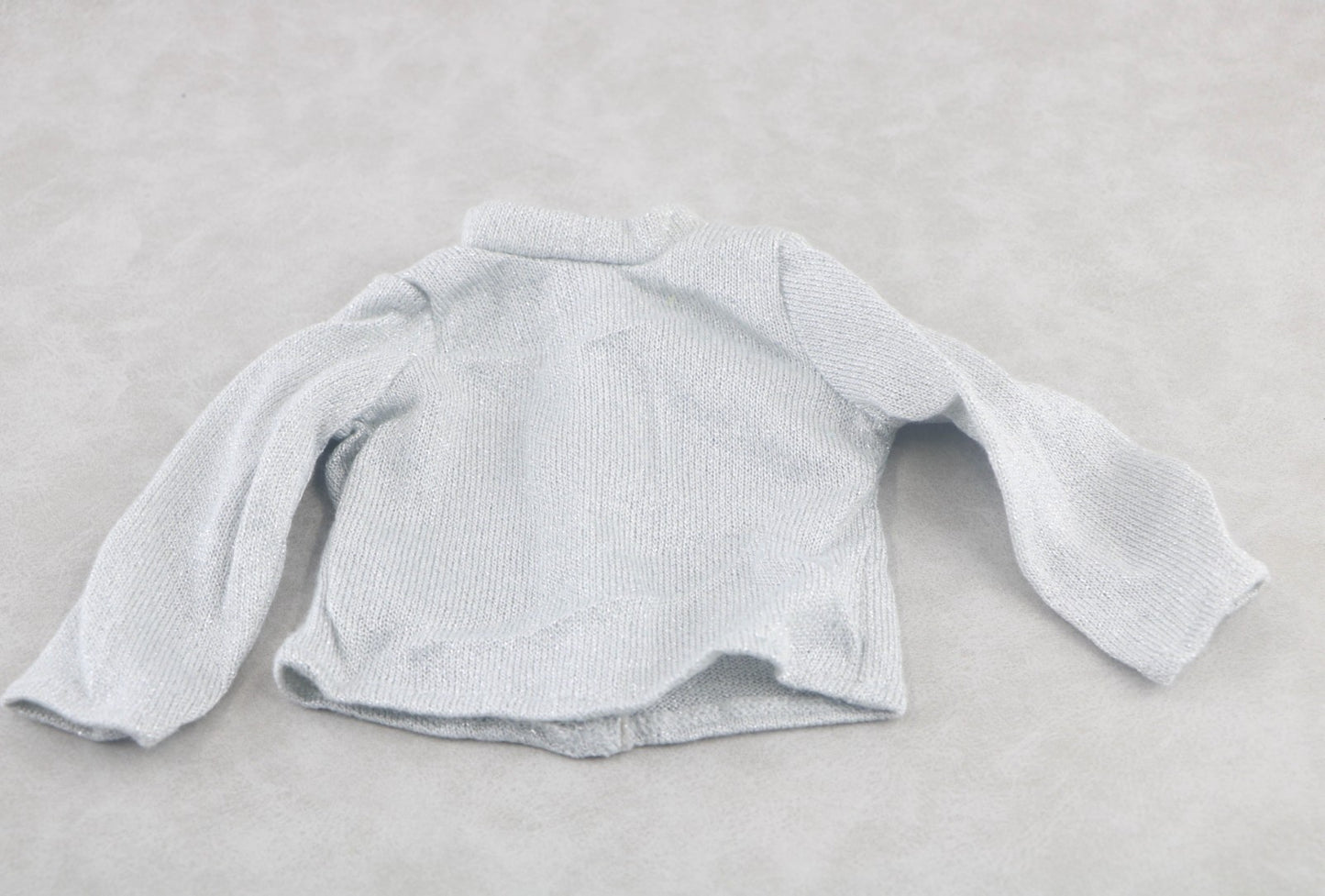 American Girl Silver Turtleneck Sweater | 18" Doll Sapphire Outfit Part