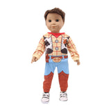 Super Hero Pajama Set for 18" Doll | Shirt & Pants