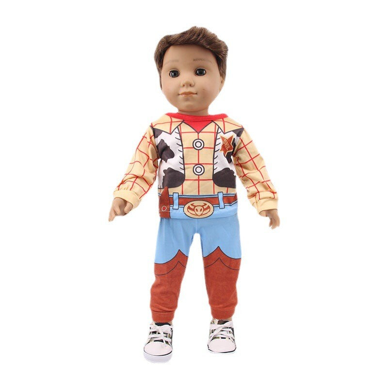 Super Hero Pajama Set for 18" Doll | Shirt & Pants