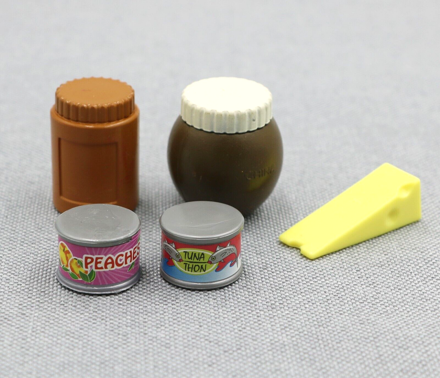Our Generation 5pcs Kitchen Food Set | 18'' Doll Tuna Cans, Jars & Cheese