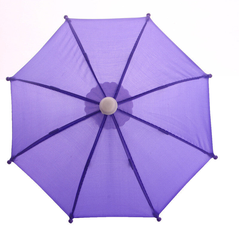 Cute umbrella made for 18'' doll rain day Sunshade