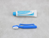 Toothpaste & Blue Toothbrush Set | 18" Doll Bathroom Accessory