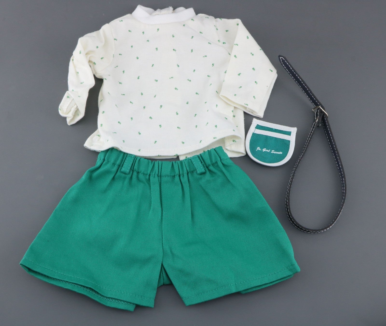 American Girl of Today Girl Scout Uniform Set for 18'' doll shorts belt shirt