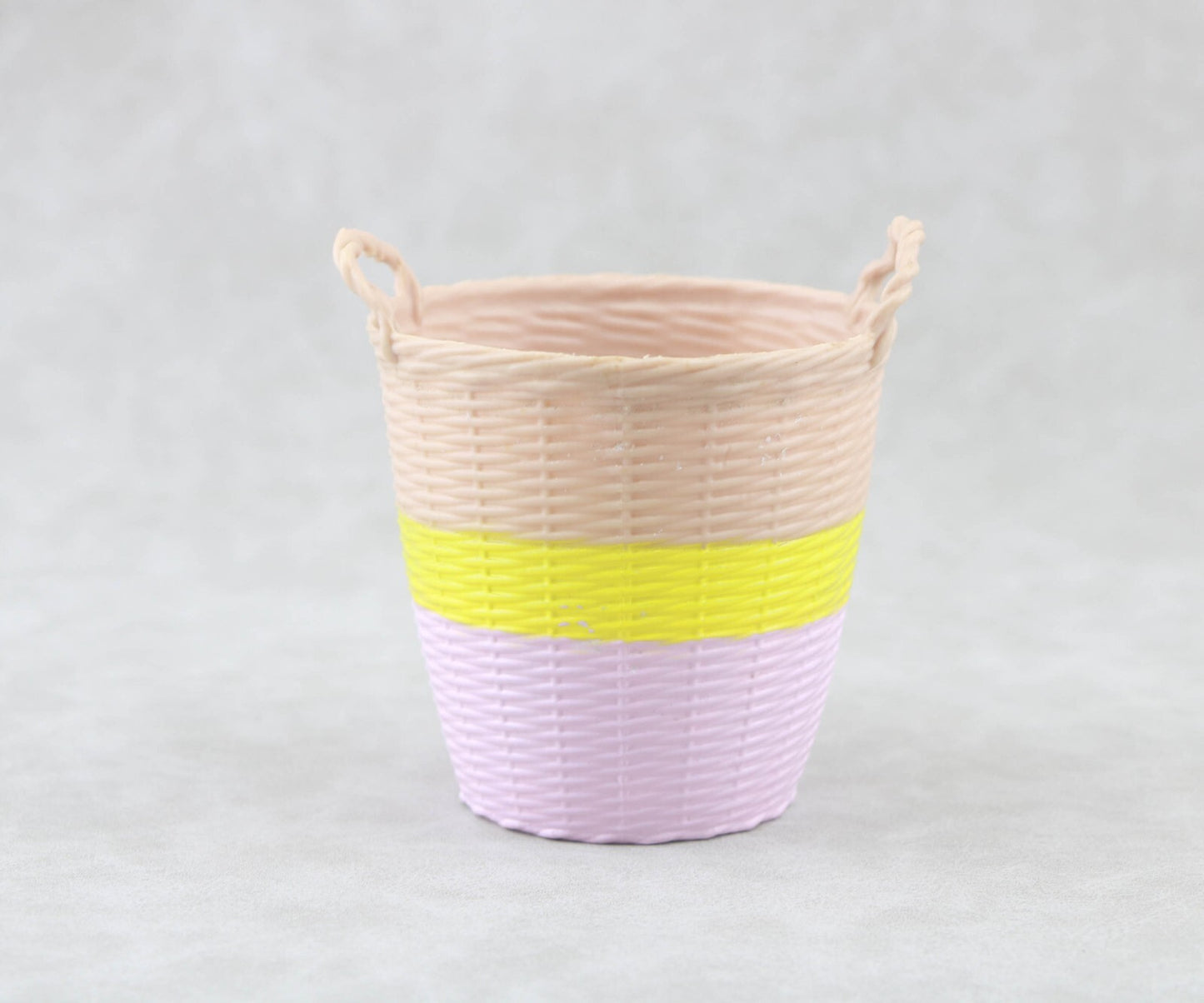 Pastel Woven Carry Basket | Fits 18" Doll