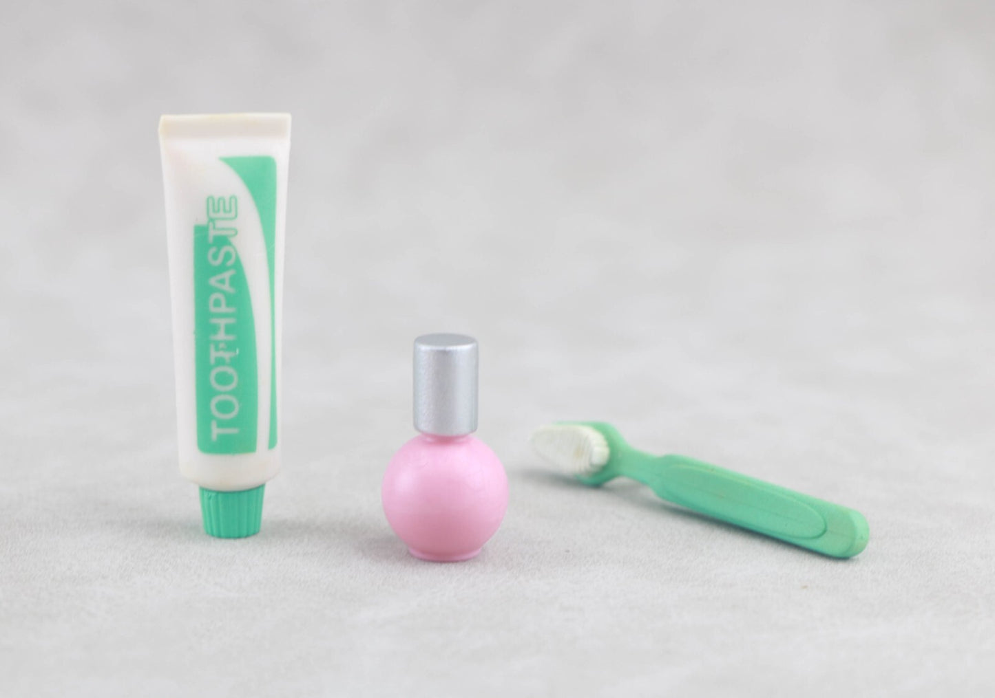 18" Doll Airline Travel Toiletry Set | Toothpaste, Toothbrush & Nail Polish