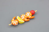 OG Grilled Shrimp & Fruit Skewer | 18'' Doll Food Accessory