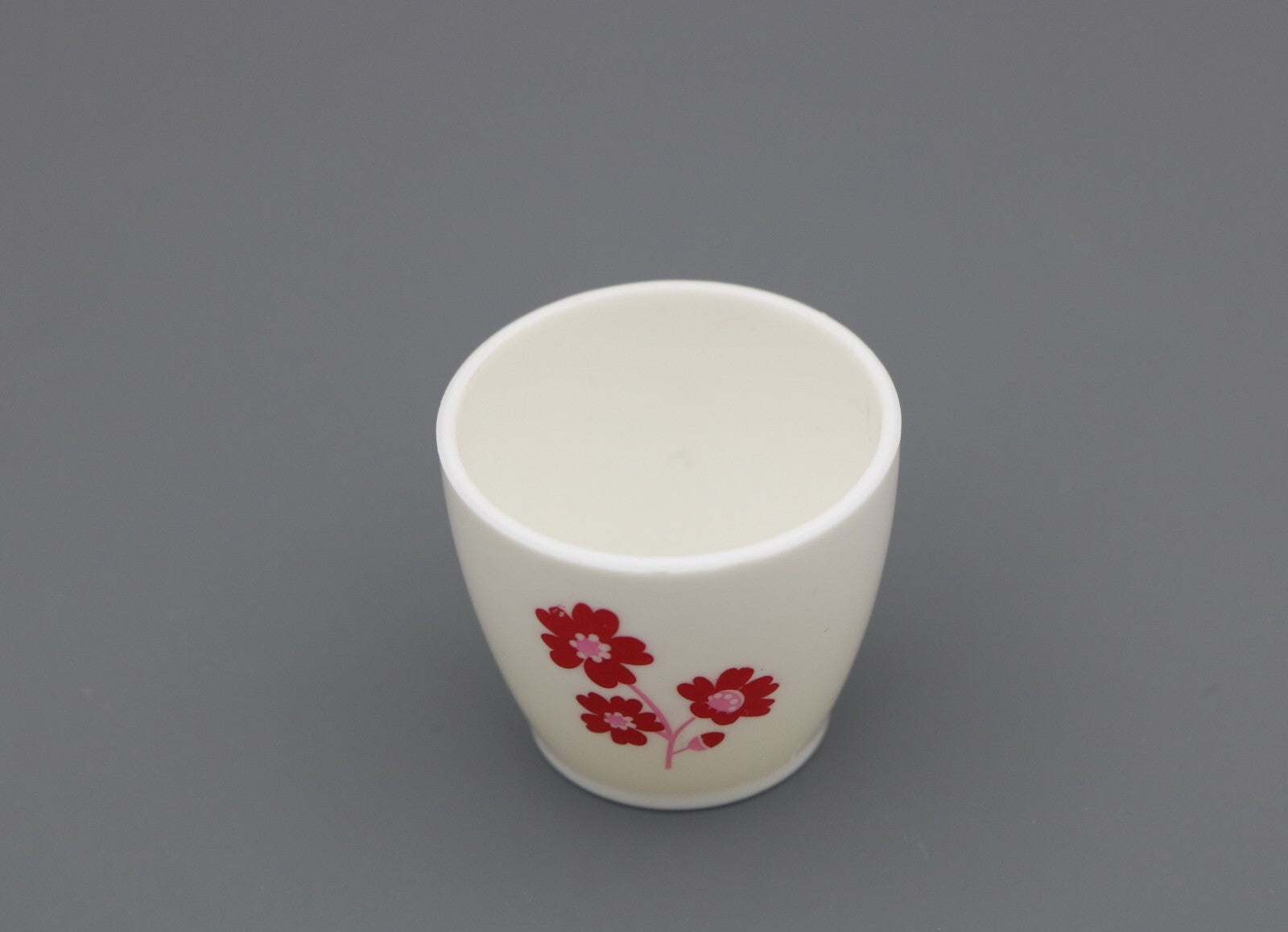 American Girl White Handleless Flower Cup | 18'' Doll Sushi Set Accessory