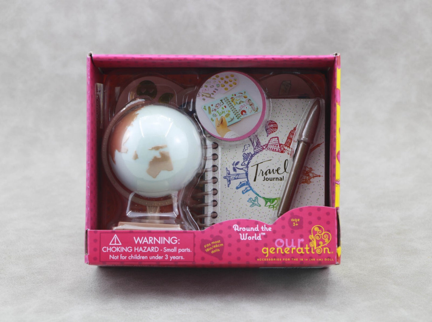 Our Generation Around the World Globe Set | Fits 18" Doll