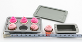 9pcs Baking Set (3 Trays + 6 Cupcakes) | 18'' Doll Kitchen Food