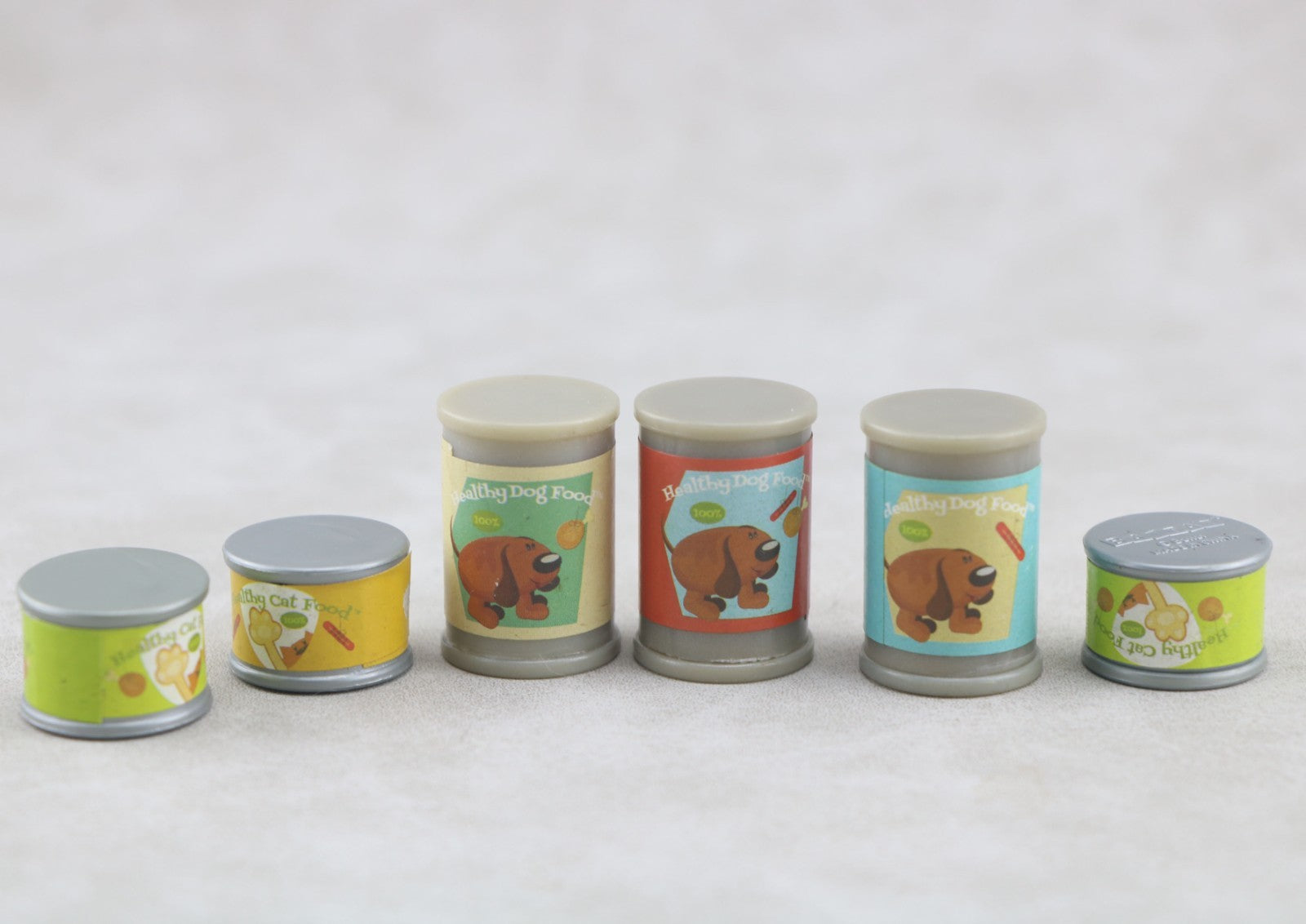 Our Generation 6-Piece Healthy Pet Food Cans | 18" Doll Cat/Dog Accessory