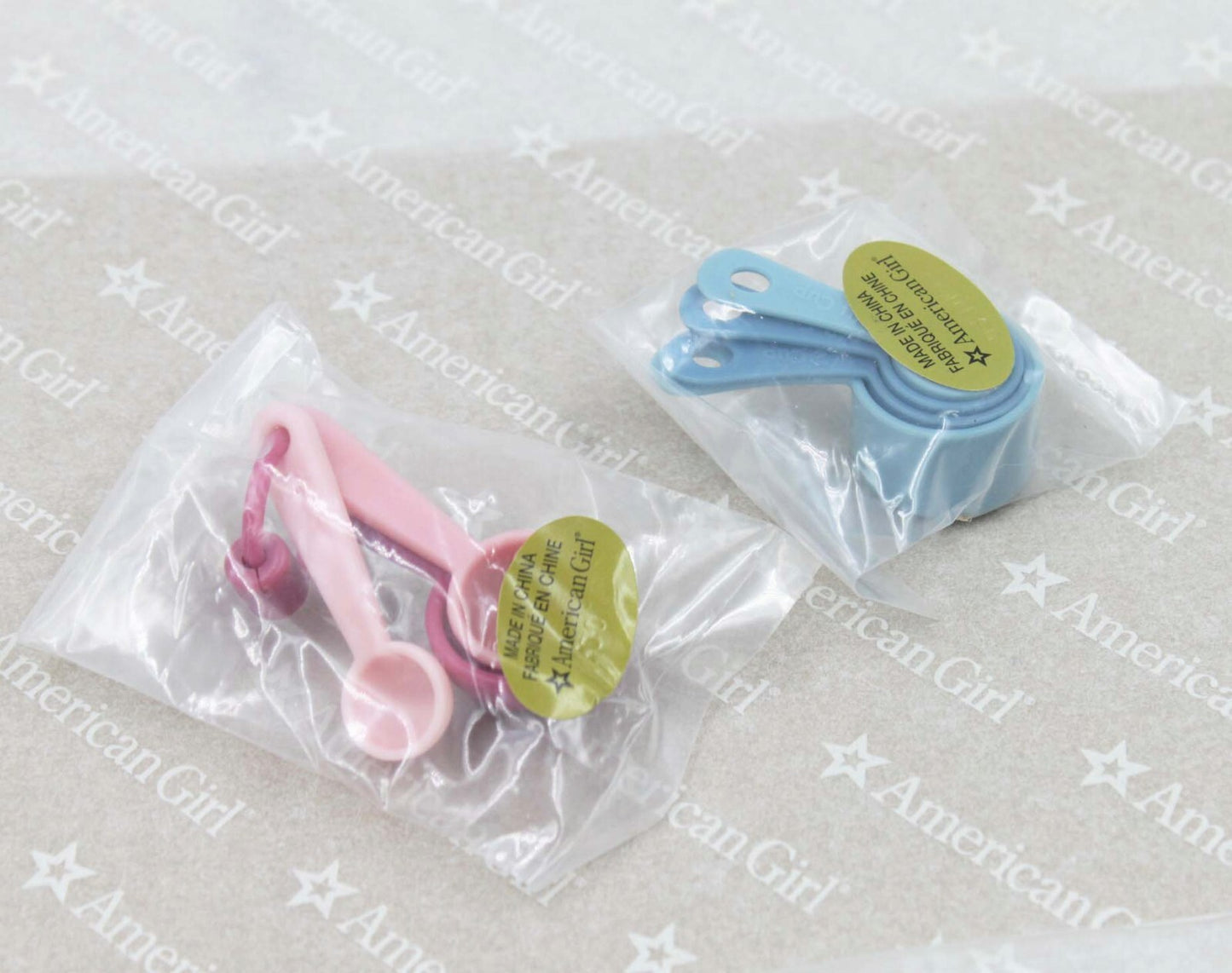 American Girl Measuring Cup & Spoon Set | 18" Doll Baking & Bakery Kitchen Accessory