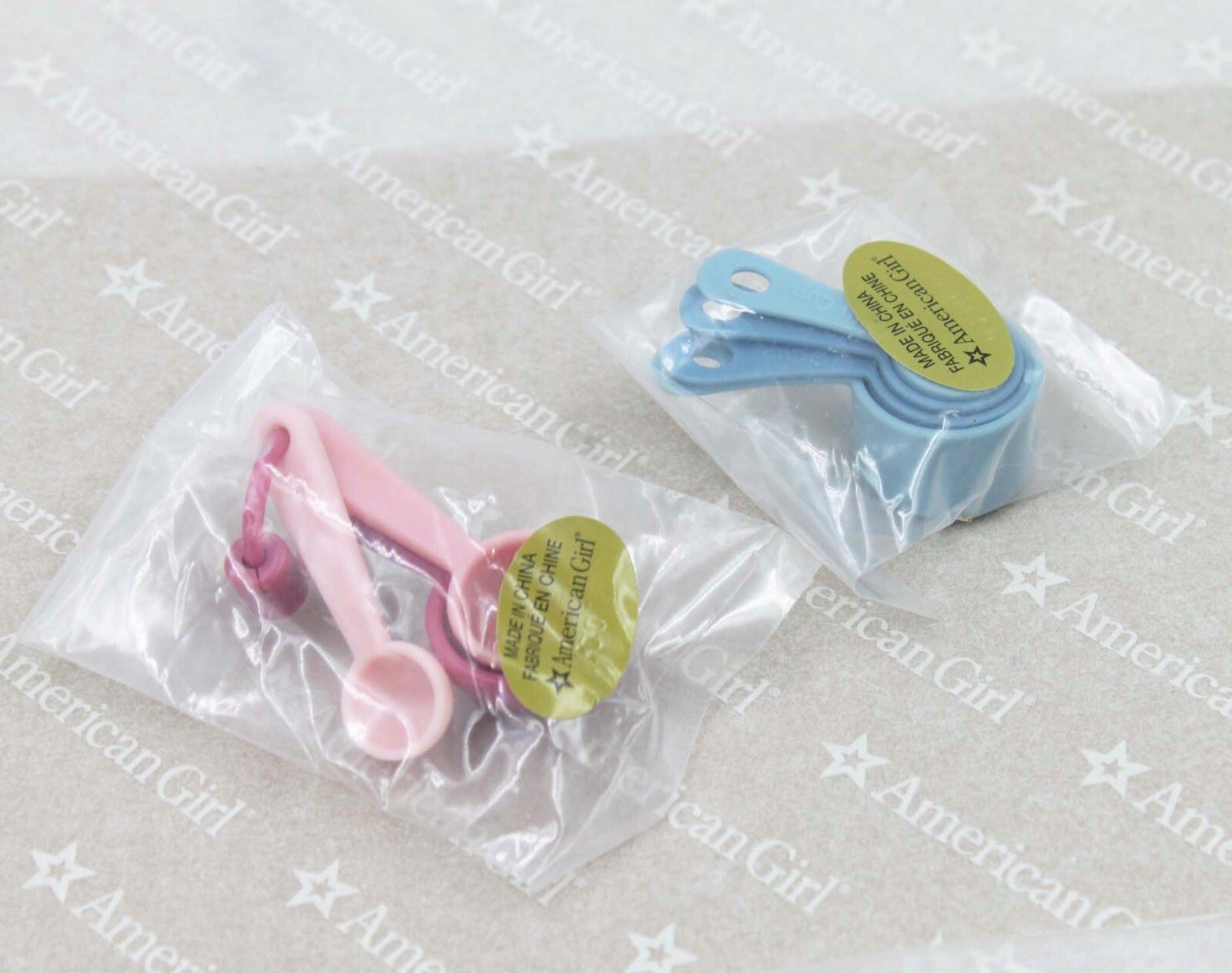 American Girl Measuring Cup & Spoon Set | 18" Doll Baking & Bakery Kitchen Accessory