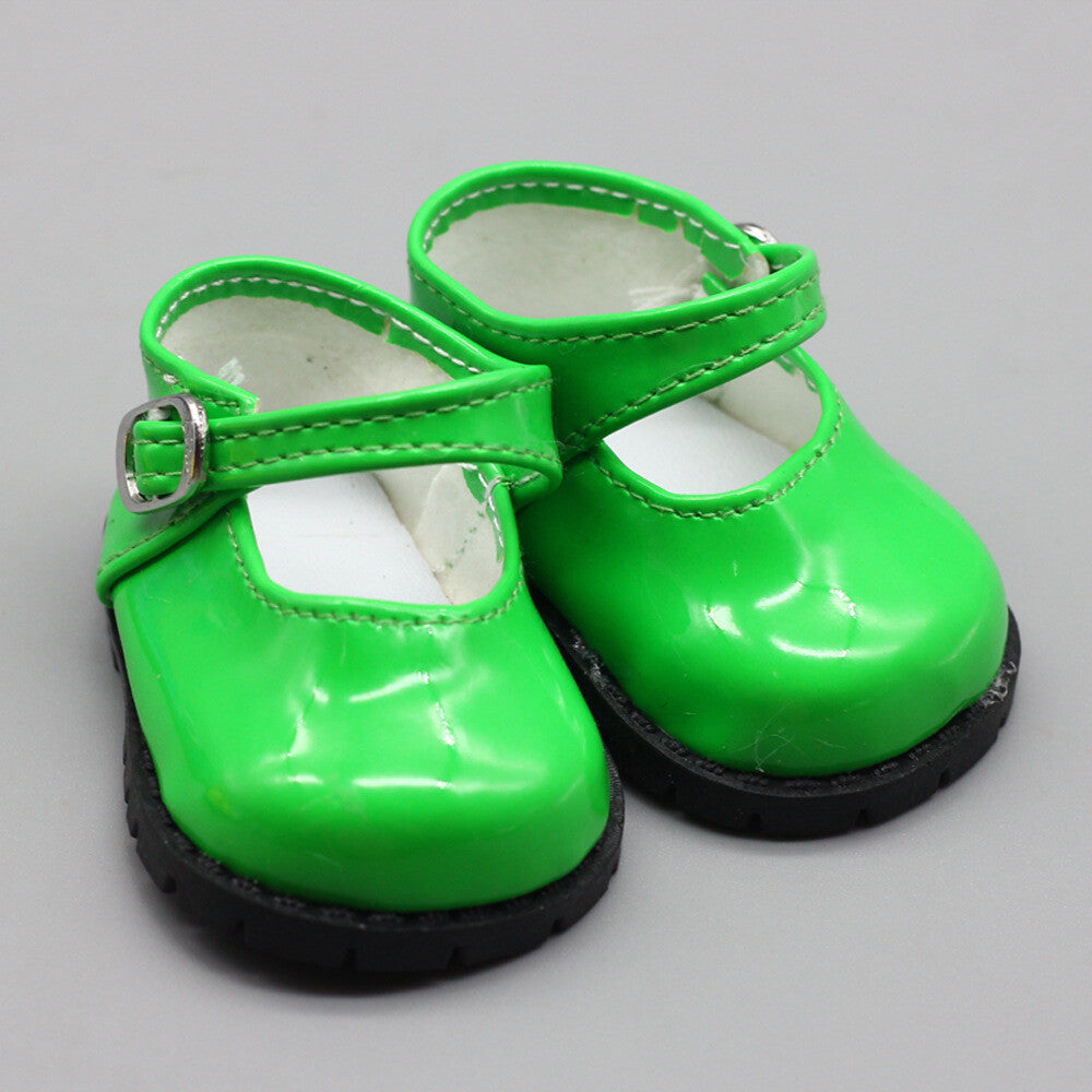 Leather Mary Jane Flats for 18"  Doll Shoes
