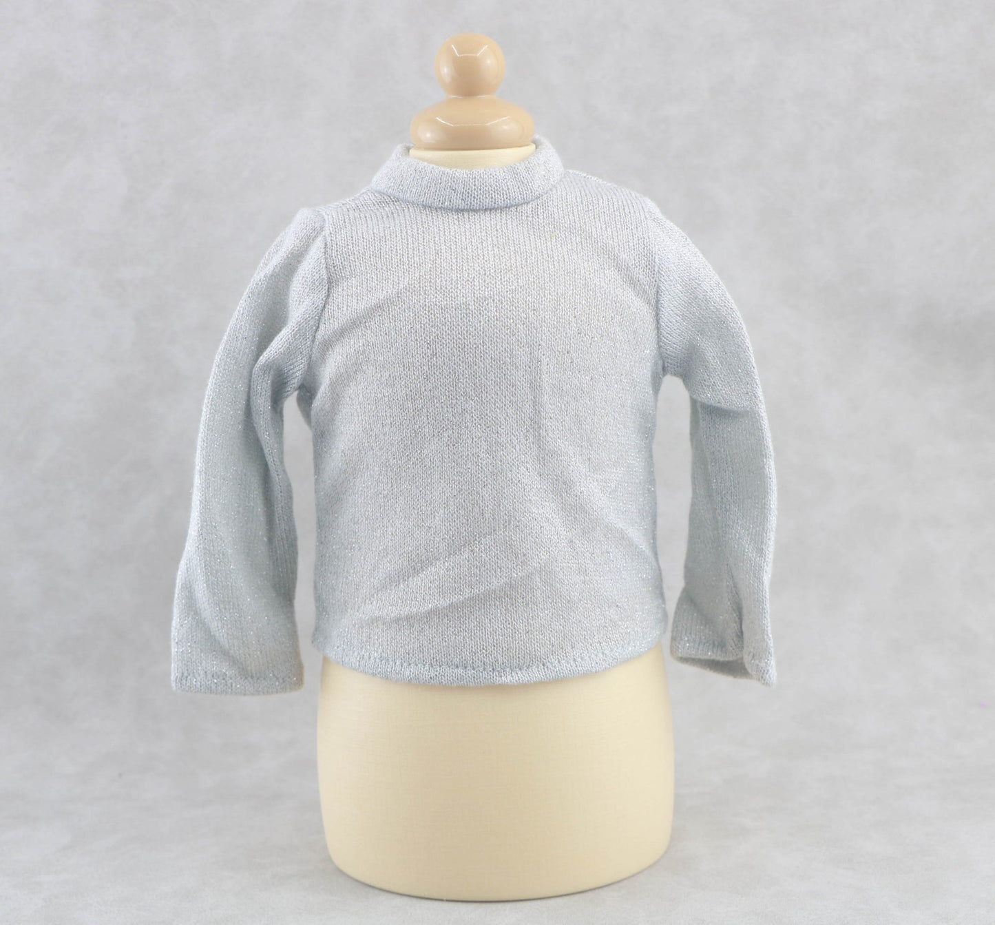 American Girl Silver Turtleneck Sweater | 18" Doll Sapphire Outfit Part