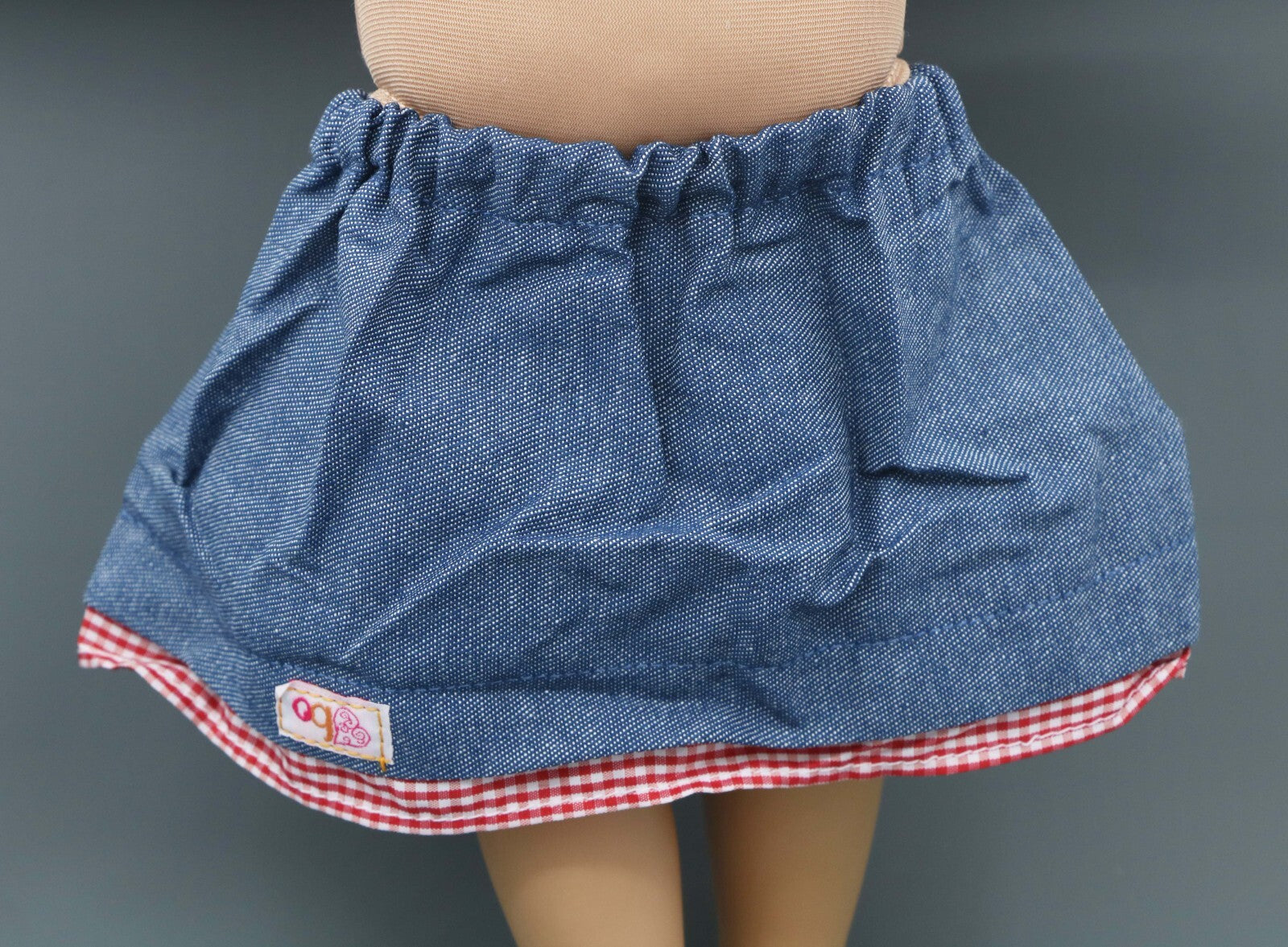 18 Inch Doll Denim Skirt - Our Generation & American Girl Compatible Clothes