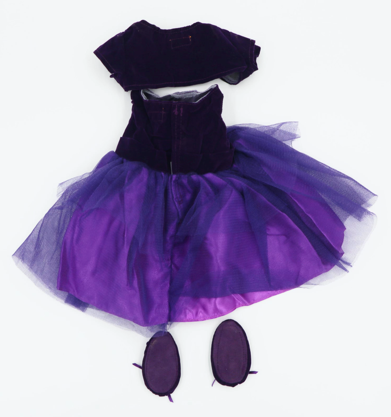 Our Generation Purple Dress, Shoes & Shawl Set | 18" Doll Outfit