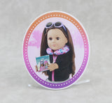 18" Doll Airline Travel Set | Neck Pillow, Sunglasses & Magazines