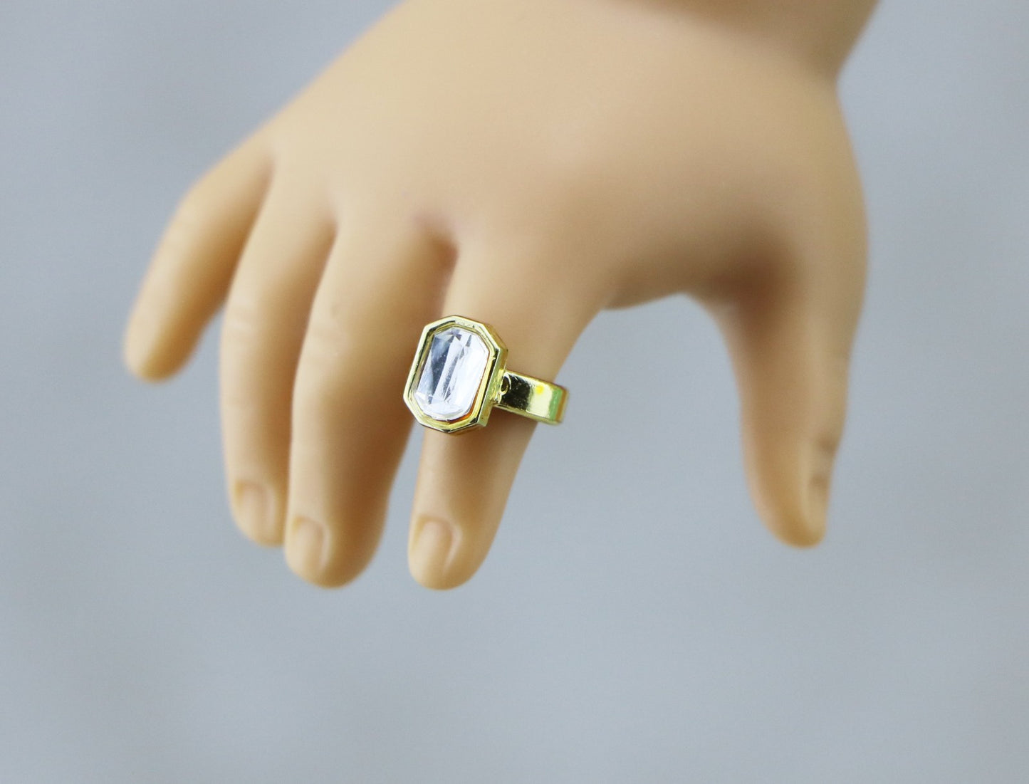 American Girl Golden Sparkle Outfit Gold Ring | 18" Doll Jewelry