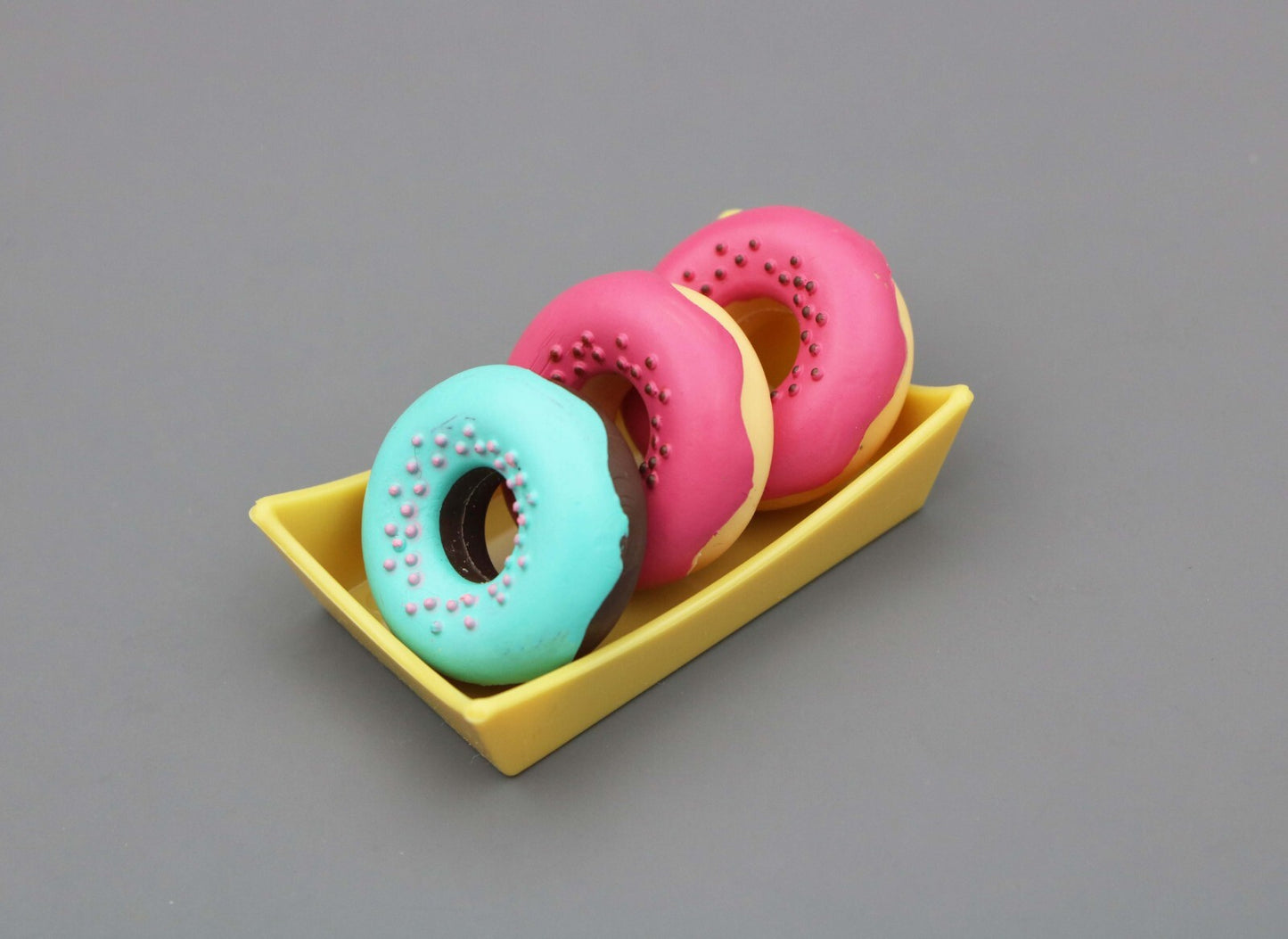 Our Generation 3 Donuts with Tray | 18" Doll Kitchen Baking Food (Blue & Red)