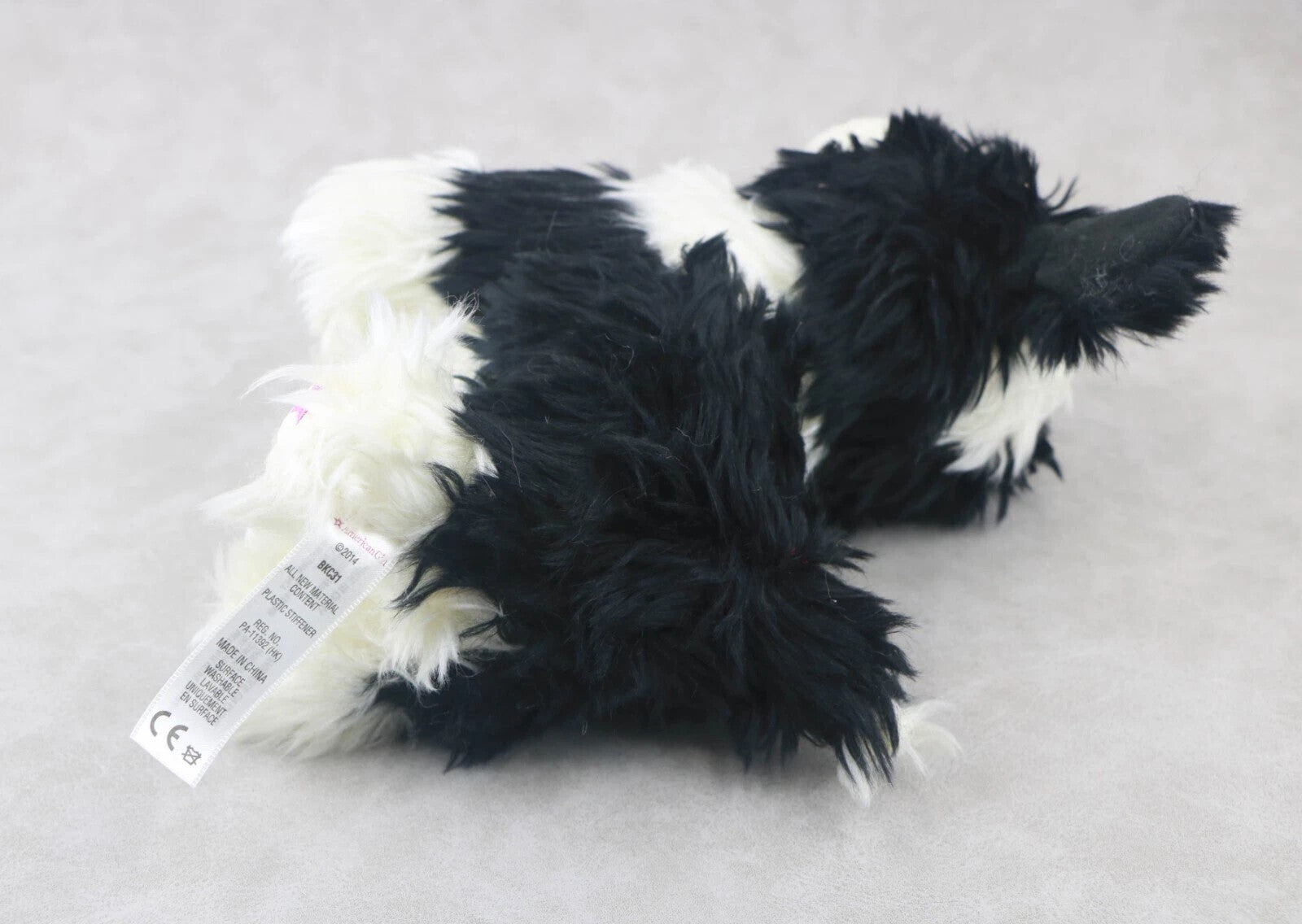 American Girl Saige Rembrandt Border Collie Plush Dog | 18" Doll Pet Accessory