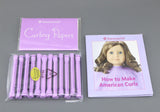 American Girl 12 Curlers & Curling Papers Set | 18" Doll Hairstyle Essentials