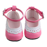 Scalloped Edge Mary Jane Flats | Fits 18" Doll Footwear (2 Colors)