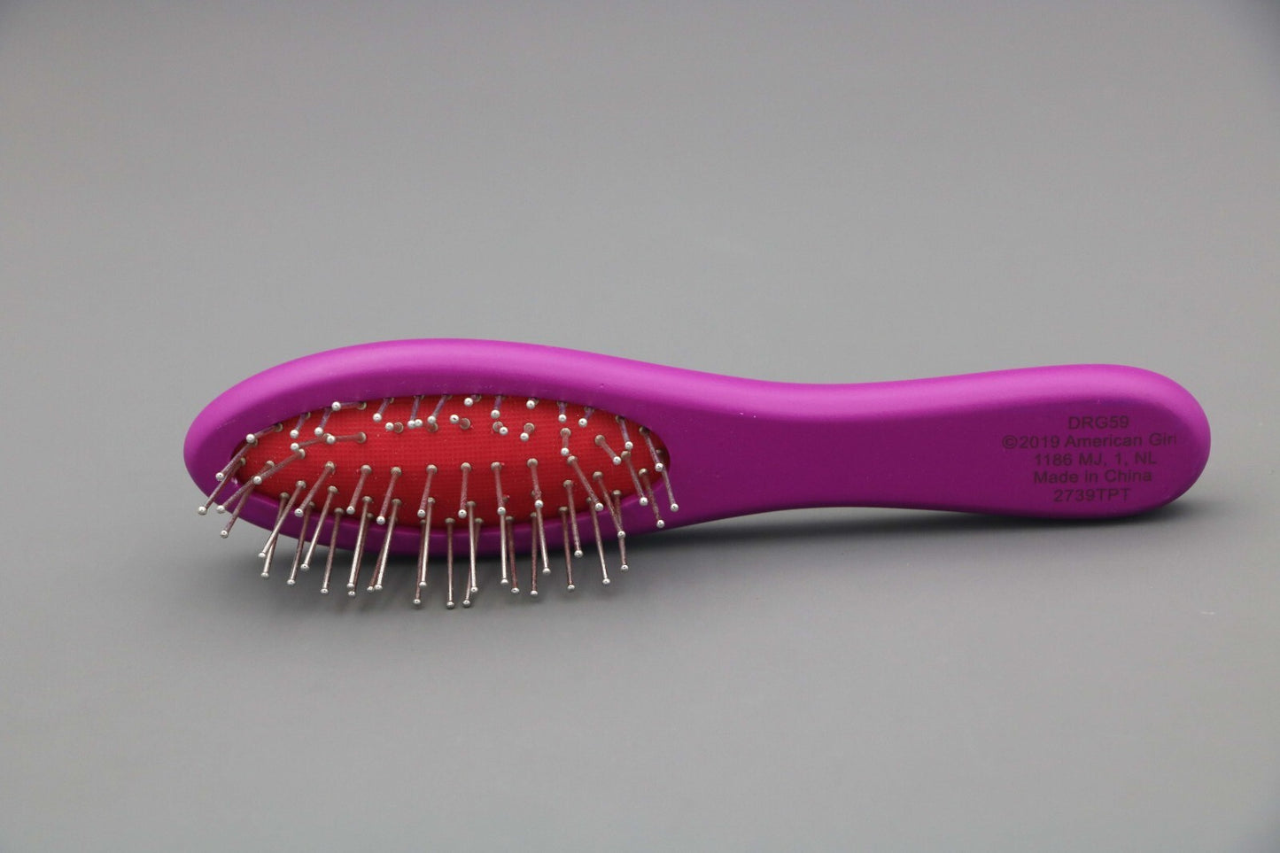18 Inch Doll Wire Hairbrush - American Girl Compatible Salon Accessory