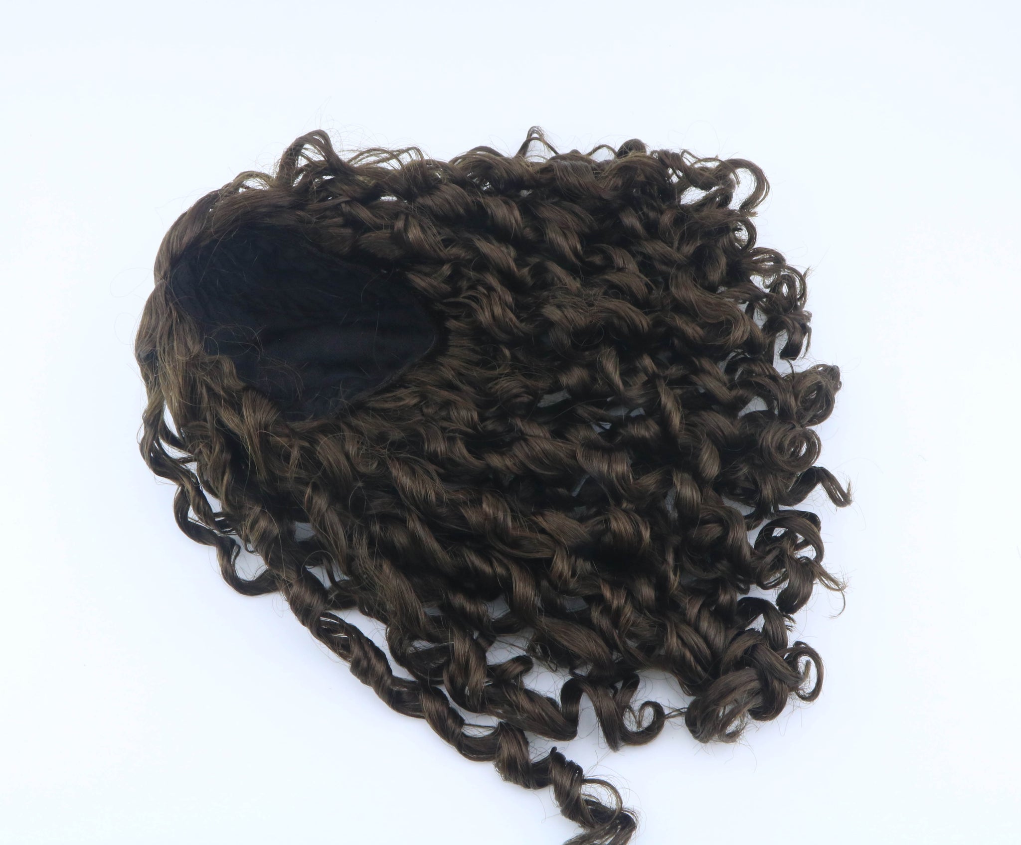 Authentic American Girl Dark Brown Curly Doll Wig for 18'' Doll Accessories